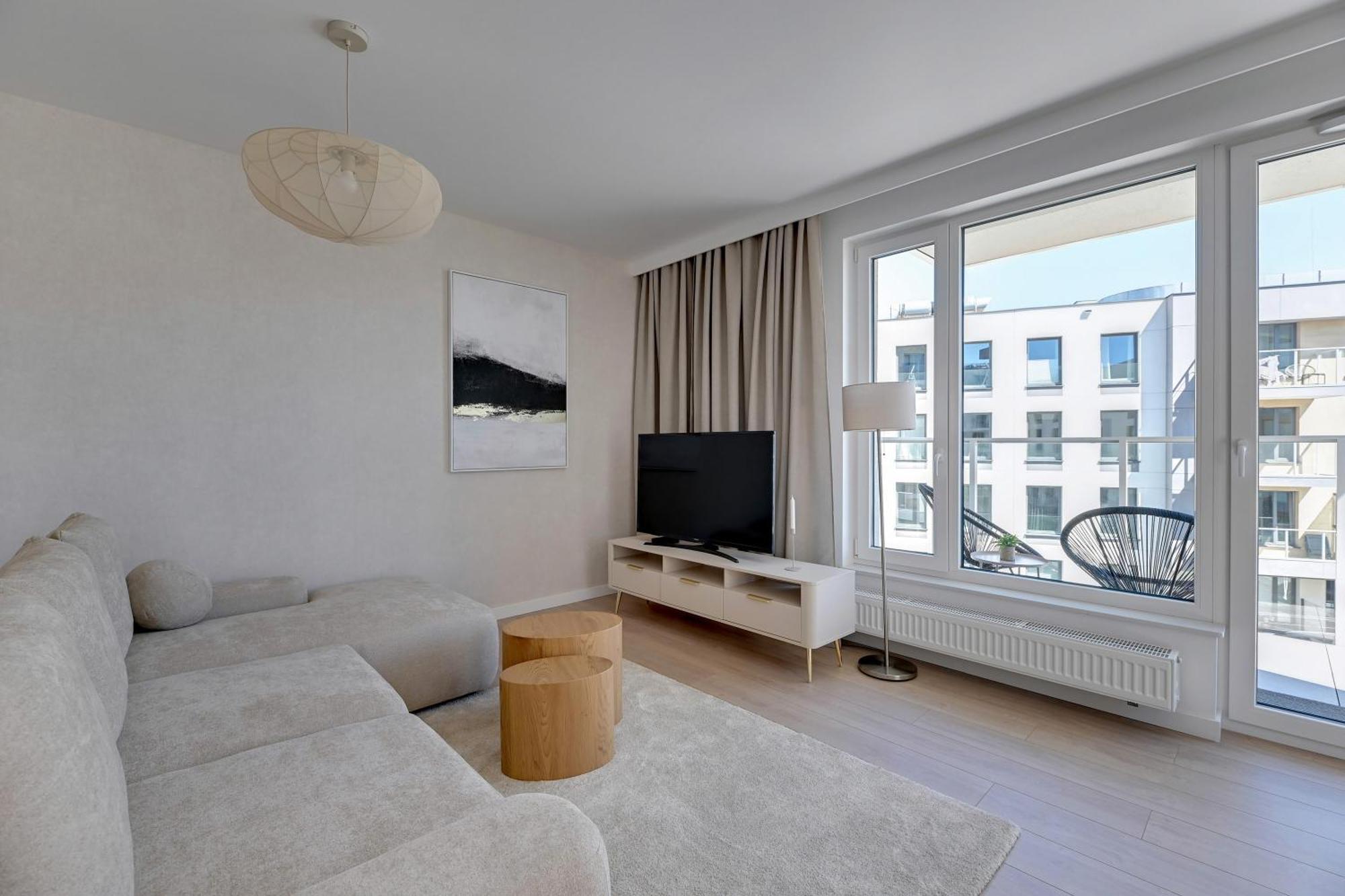 Przystan Letnica Seaside By Downtown Apartments Gdańsk Rom bilde